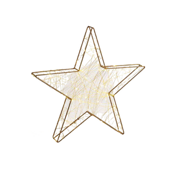 Nice & Nifty Christmas Giant Wire Star Light Warm White